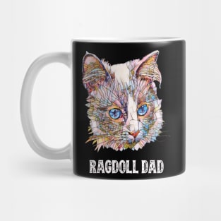 Ragdoll Dad Father's Day Gift Mug